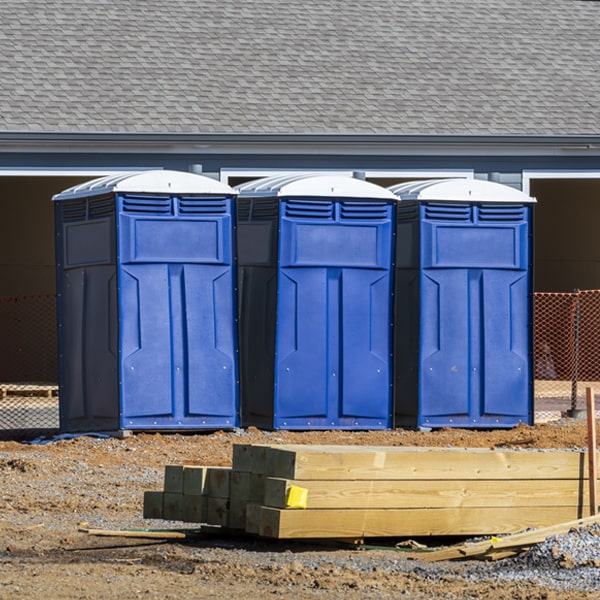 how do i determine the correct number of porta potties necessary for my event in Aston